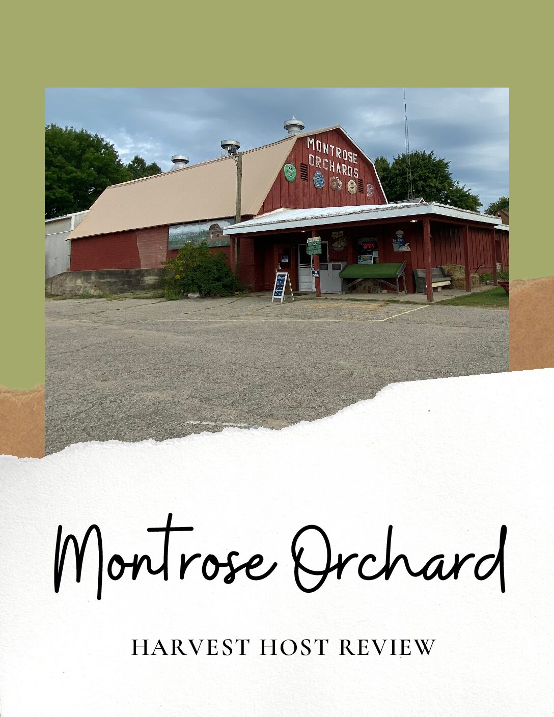Montrose Orchards- Harvest Hosts